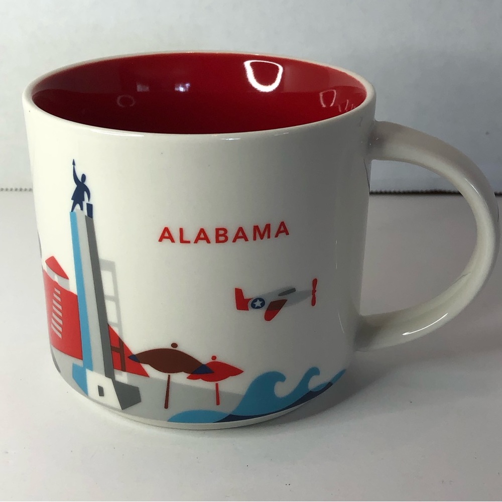 Starbucks You Are Here Collection Alabama 2016 Collectible Mug